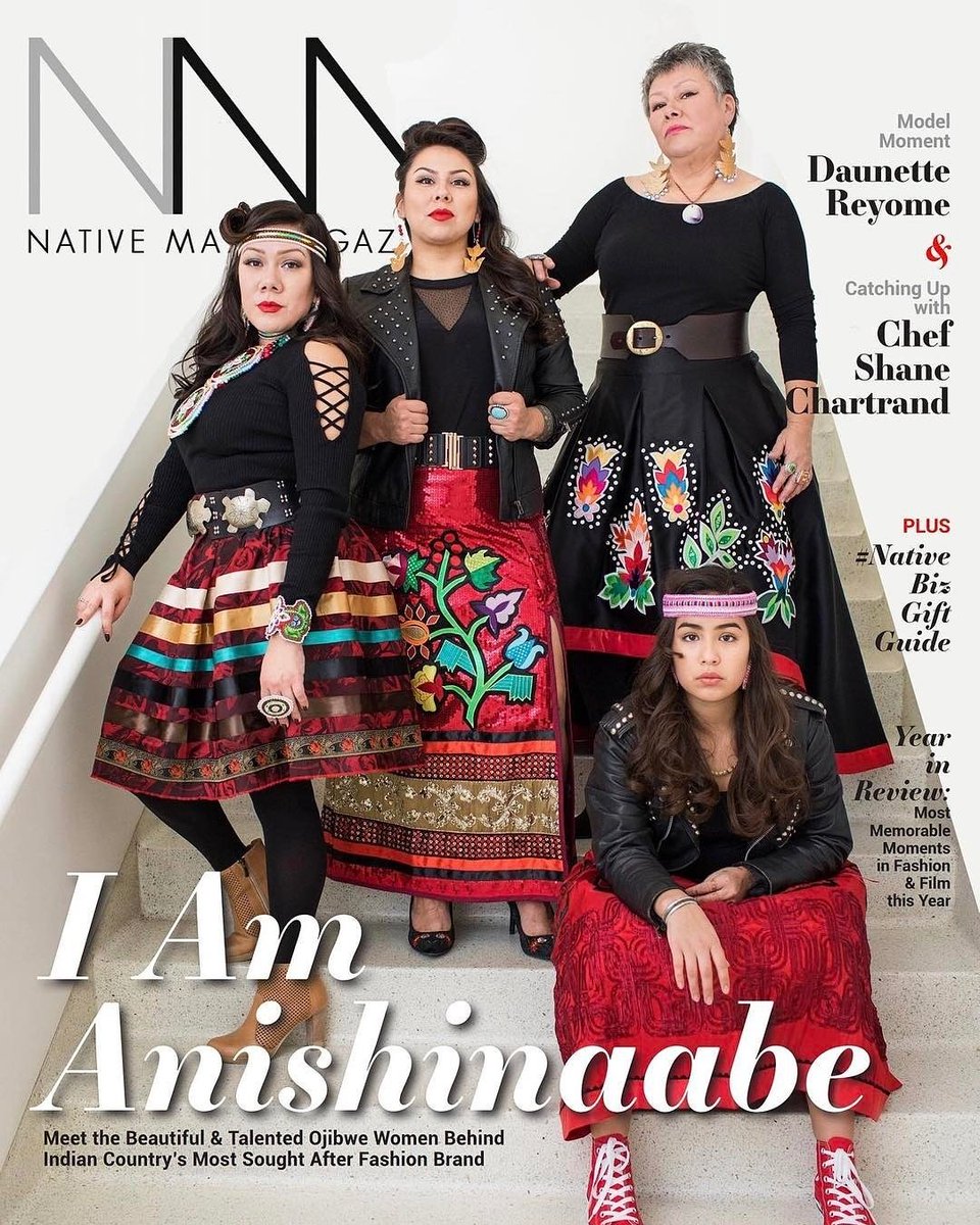 tribecalledgeek's tweet image. I don't know if ya'll can handle the awesomeness of this issue of @NativeMax! 

#nativemax #iamanishinaabe #nativefashion