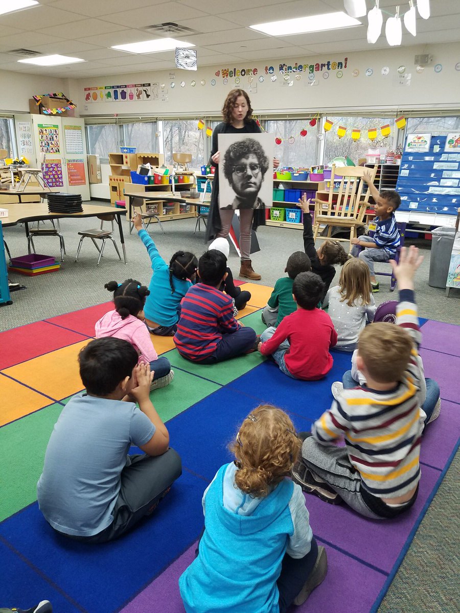 ErinBoe's tweet photo. Finished up teaching Art Adventures today! Kindergartners are crazy ya’ll https://t.co/UOHWhCEYPc
