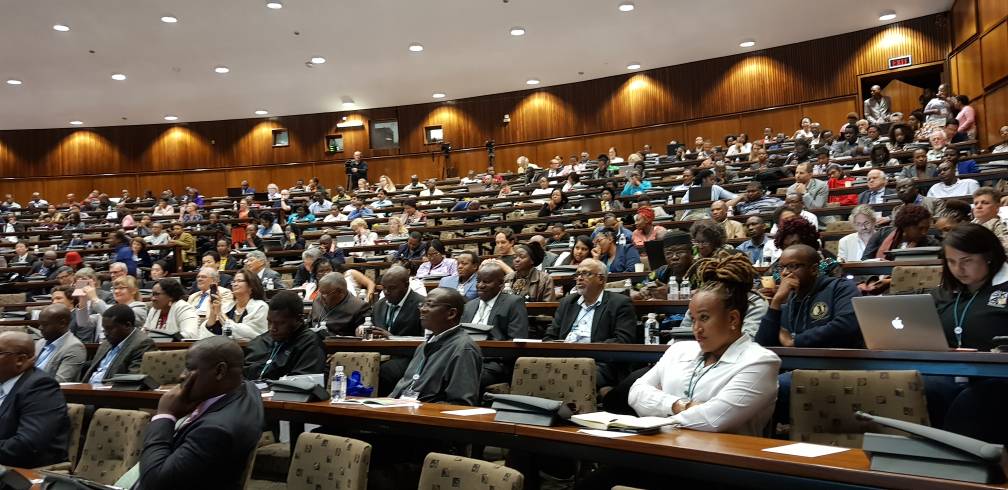 GOVERNMENT'S ROLE IN ADVANCEMENT IN SCIENCE &amp; TECHNOLOGY CRITICAL FOR DEV'T
Hon. Elioda TUMWESIGYE,  the Minister of Science &amp; Technology of Uganda participated in the Science Forum SA 2017 7th- 8th December 2017 on the invitation of Hon. Naledi PANDOR Minister of Science &amp; Tech.
