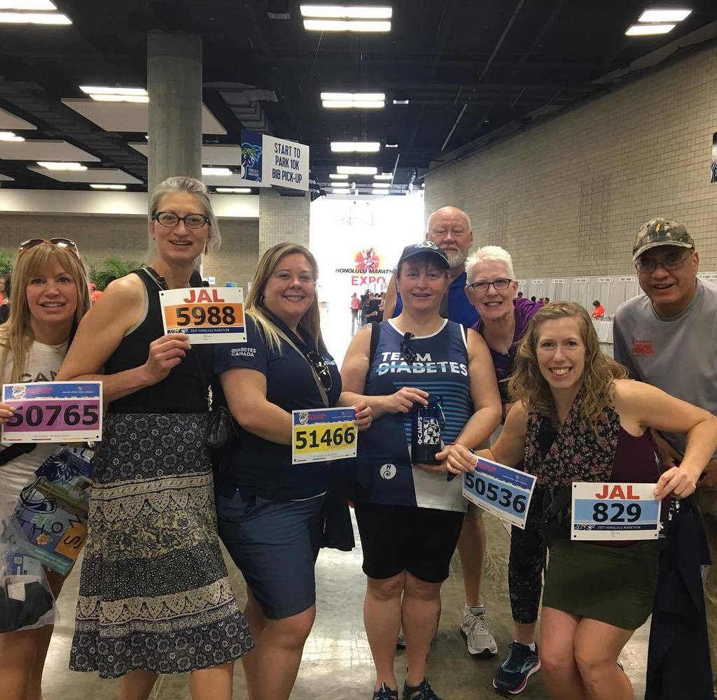 TeamDiabetesDC's tweet photo. Race bibs are in hand! Merrie Mile tomorrow, 10k, half, full and hike on Sunday! #teamdiabetes #honolulumarathon #run4kids #hike4kids https://t.co/yuIqvQ1DRi https://t.co/7gdiXvxOqw