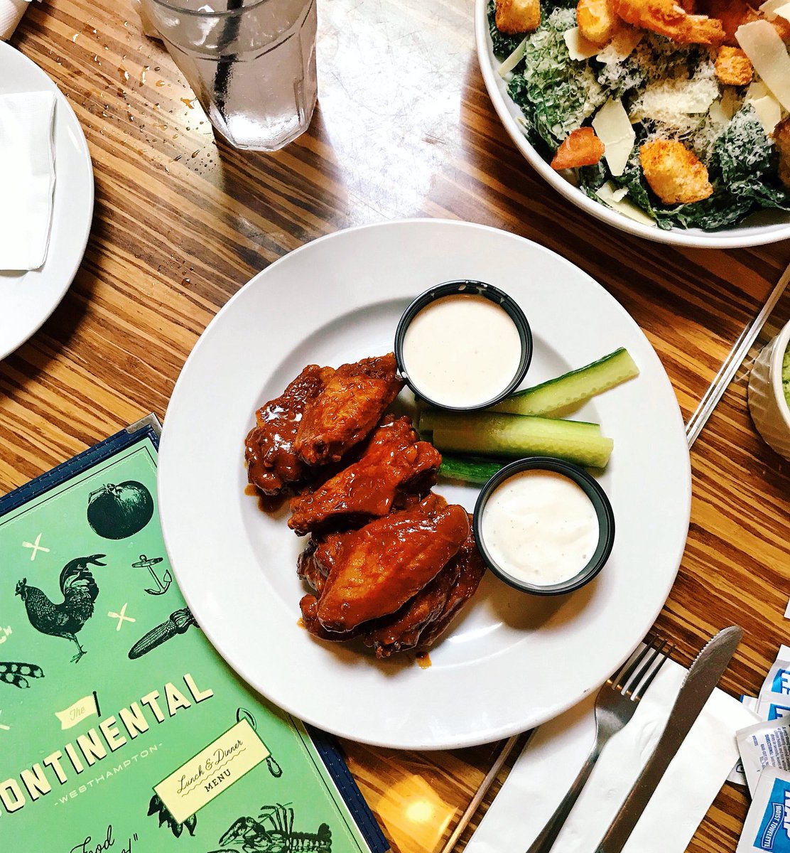 That Friday feeling. Ancho-chili wings &amp; wet napkins. 🔥😎 #rva #rvadine