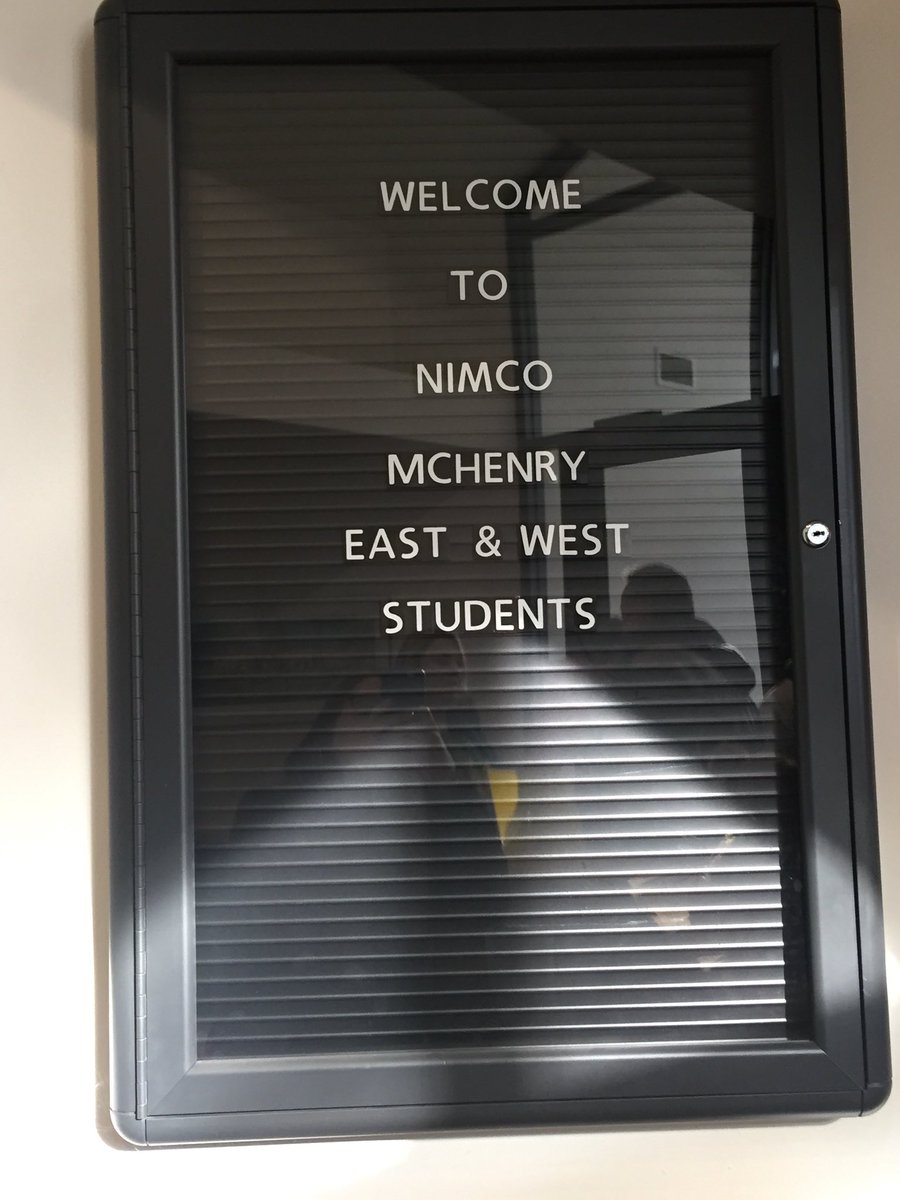 A successful field trip learning about so many trades at NIMCO. #warriorpride156