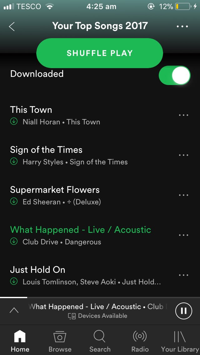 Tilly_Wilson_'s tweet image. @ClubDriveBand even Spotify knows how much I like listening to you👀