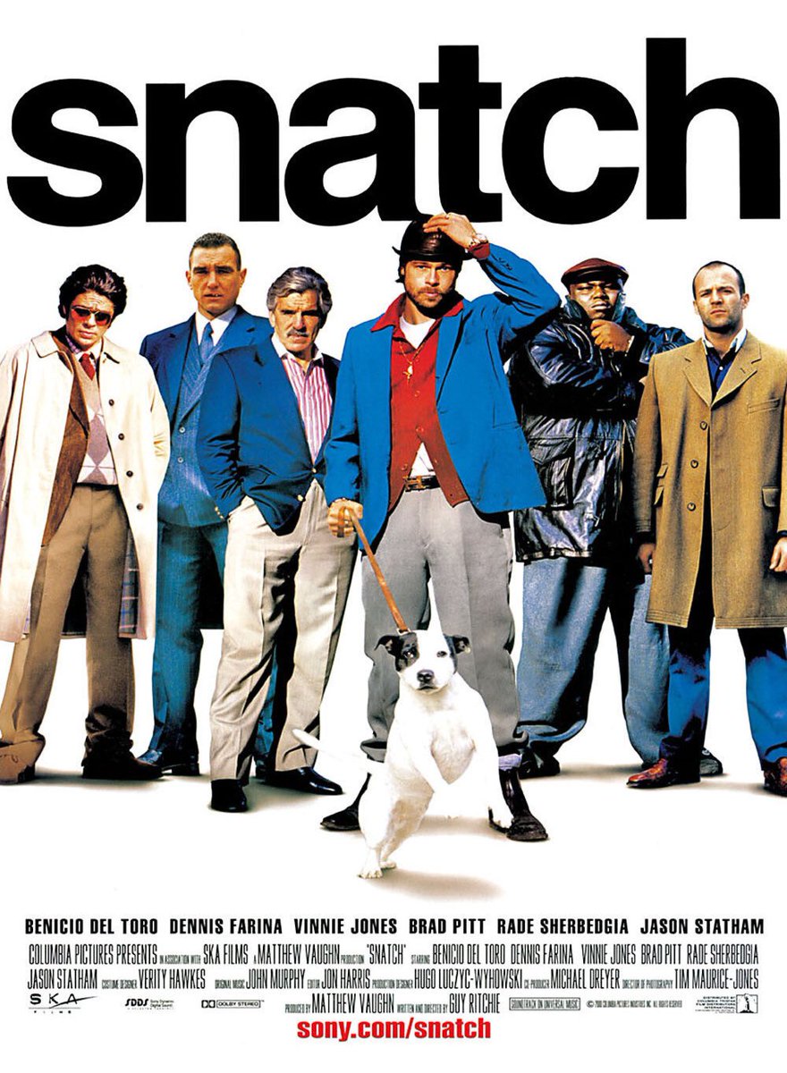 Snatch: Tu braques ou tu raques, quel casting.. une culture cinématographique sans avoir vu ce film est très proche de zéro