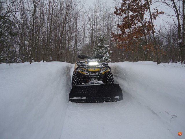 Don't get caught in the #Snow #Storm! We can add a #Plow to just about every #ATV on the market. 
|
#Honda #Yamaha #Kawasaki #CanAm #Kymco
