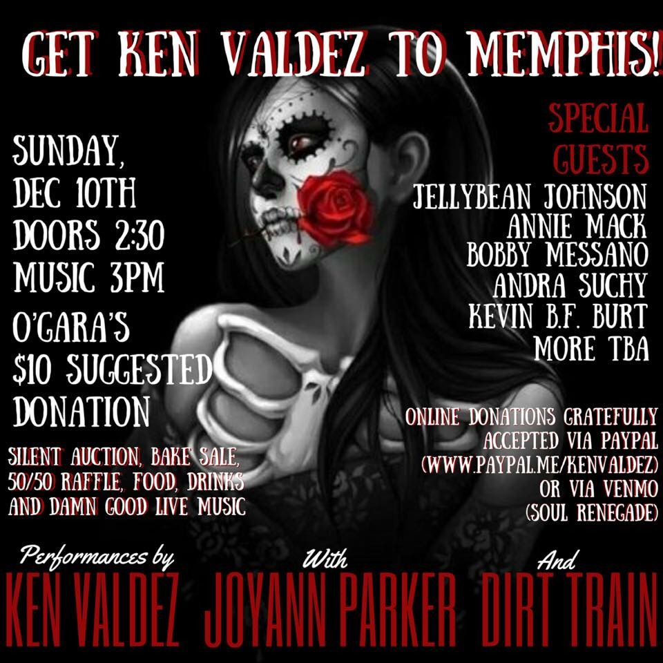 EARLY SHOW ALERT: SUNDAY 3PM We're supporting our dear friend @kenvaldez and his band for their fundraiser at O'Gara's in St Paul. Special guests abound. Get down there. 

Event Page: buff.ly/2AHTR5z