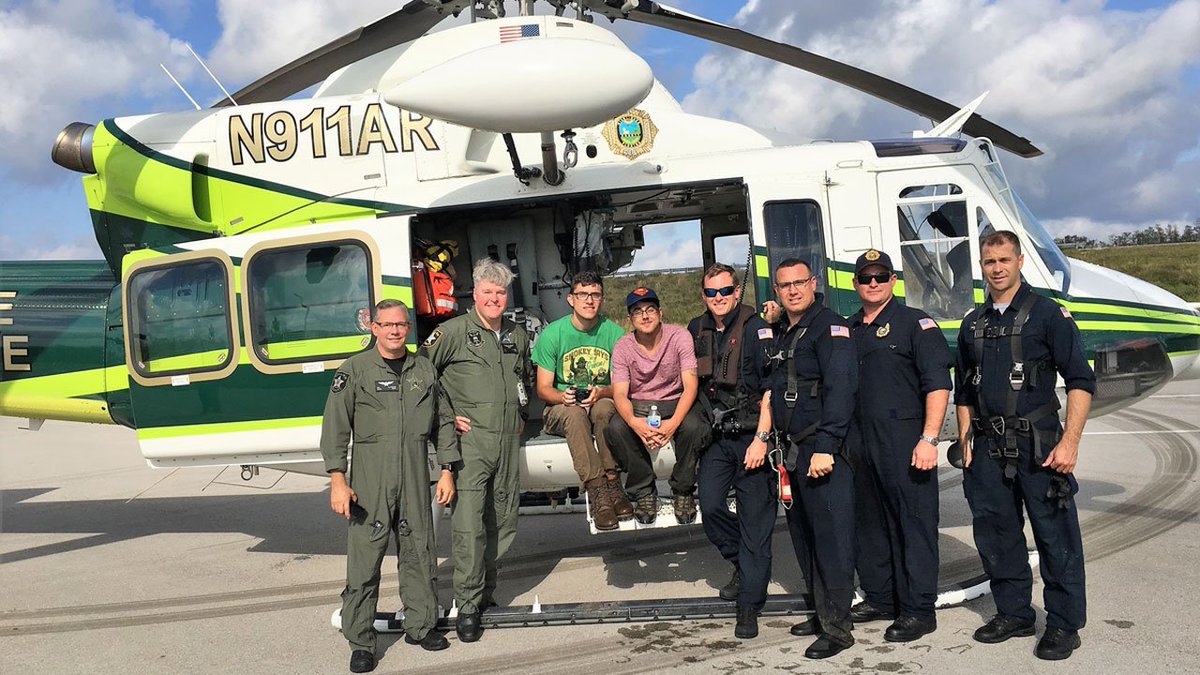 Lost 'Explorida' hikers rescued after 4 day journey bit.ly/2ALMfii?utm_so… https://t.co/eJitW414TD