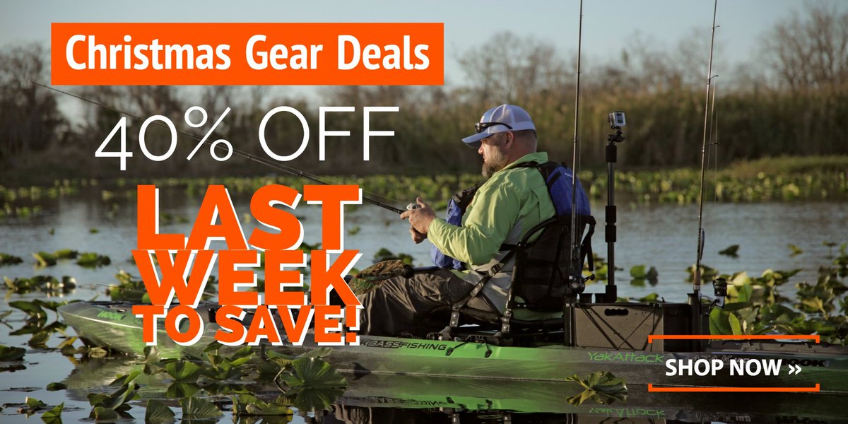 Only 1 week left to save on YakAttack. Get the gear you need at a great price. goo.gl/kcTnfy