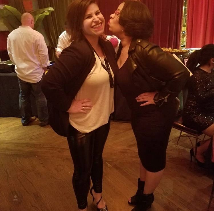 OnAirWithEmily's tweet photo. This chick makes the best life moments. #KellyG #iHeartHolidayParty https://t.co/mz19kQYzdi