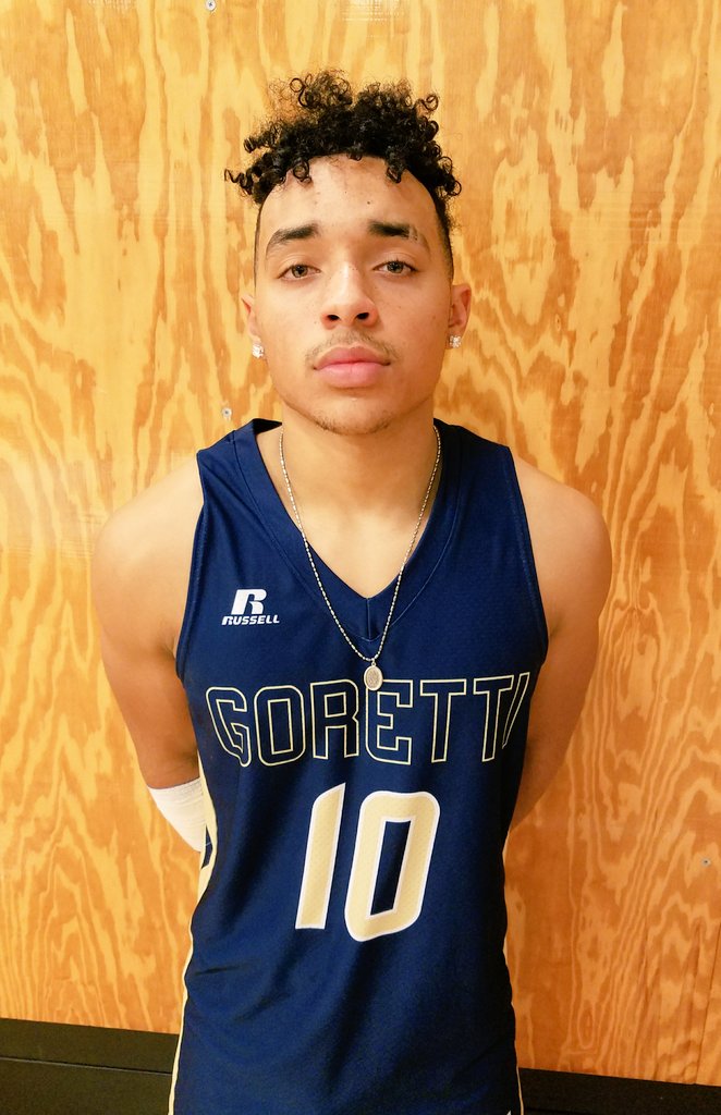 Really impressed with St. Maria Goretti (Md.) 2019 guard Rahsaan Edwards tonight. Building off of a strong summer with Team BBC and has fit nicely into starting role for Gaels. #DMVhoops <a href="/GorettiBball/">Goretti Boys Hoops</a>