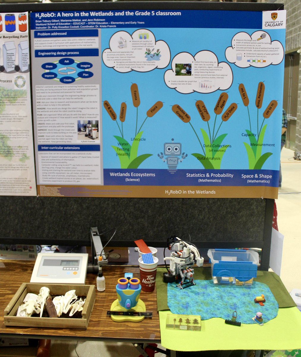 m_makkai's tweet photo. Using STEM for a grade 5 wetlands study! #werkstem @m_makkai @m2stem https://t.co/kMtwcPLYkJ