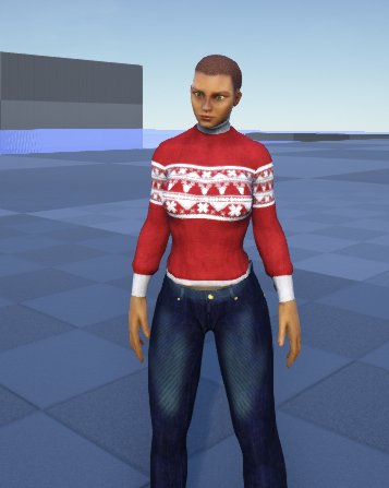 ItsKrytxx's tweet image. Holiday gear released! Now enjoy the snow in Holiday Sweaters (pictured), Mittens, and earmuffs. #arkwardrobemod