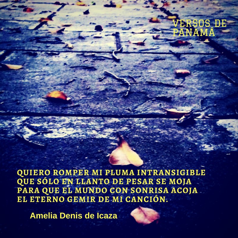 Versos de Panamá (@versospanama) on Twitter photo 