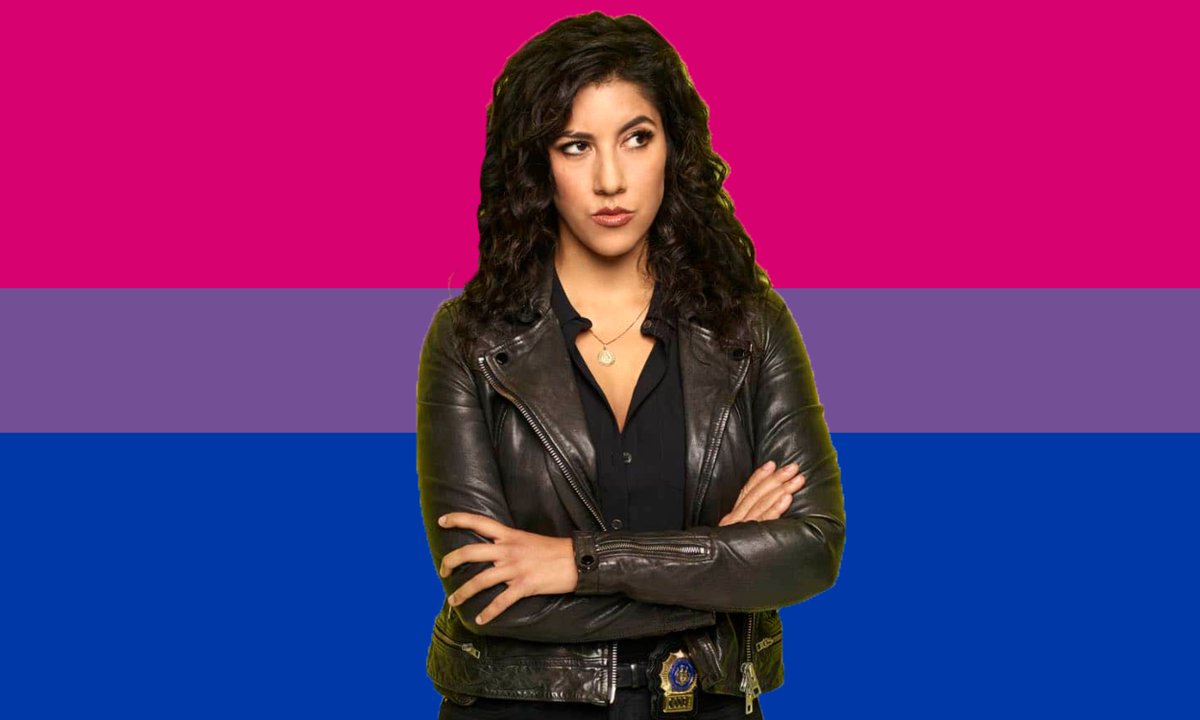 Rosa Diaz (Brooklyn 99) is bisexual.