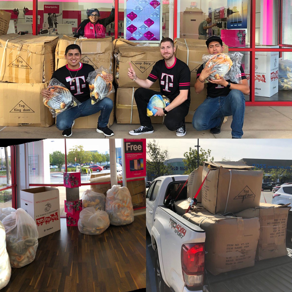 JeremyKeene's tweet photo. Pretty sure the kids are going to be stoked this year! Just picked up 2,000 new toy stuffed animals thanks to the generous donation of a local #NorthCounty #SanDiego biz! #SWT4T #ToysForTots #SWisBest #ForTheKids https://t.co/dz8IJjCw83