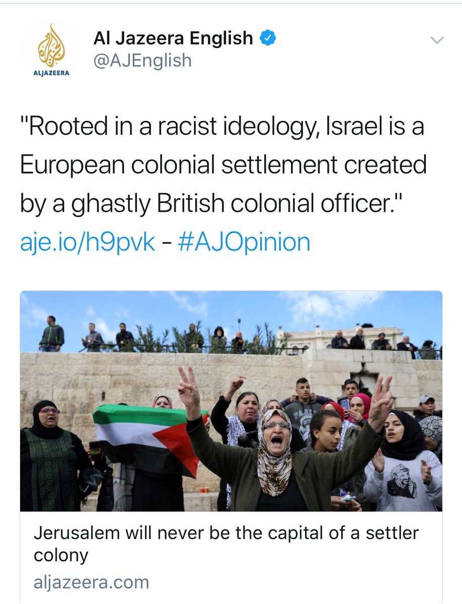 RubinReport's tweet image. Al Jazeera is pure trash.*

*Apologies to trash.