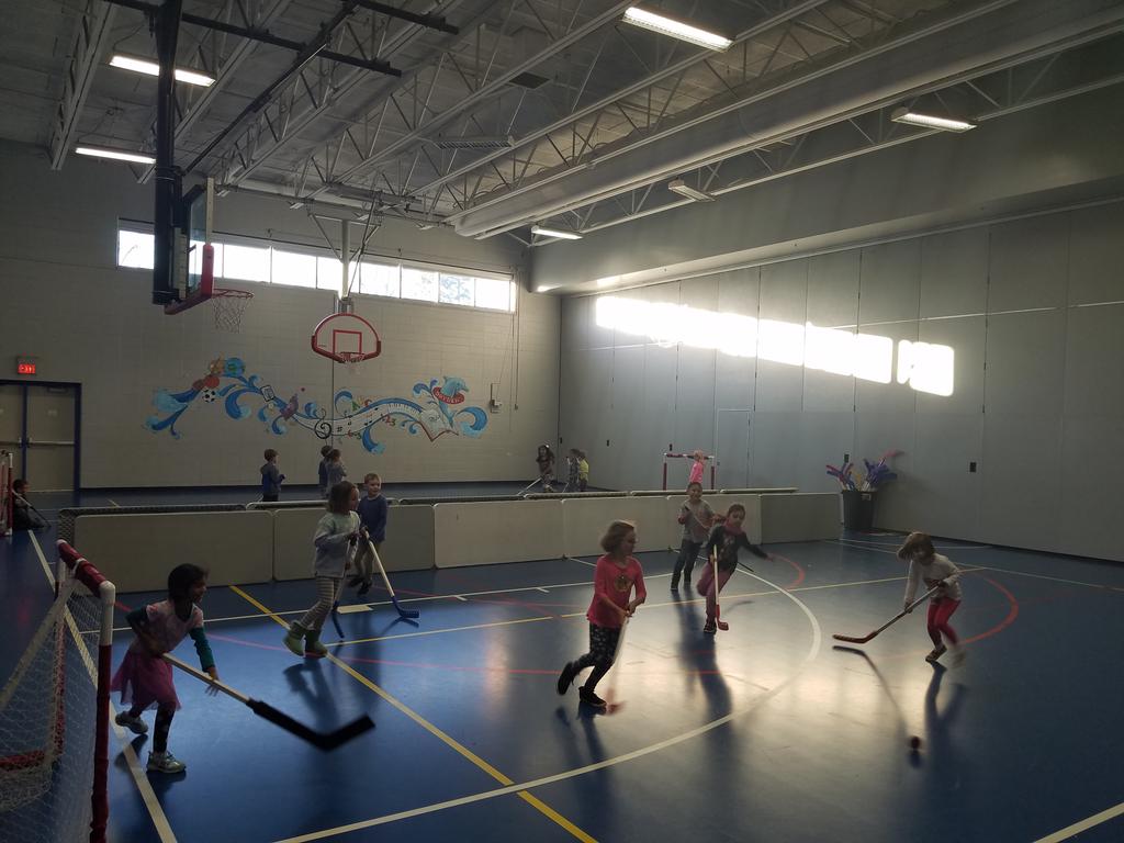 First Graders Love Hockey!