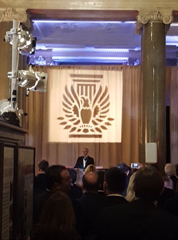 Carl Elefante being installed as the 94th President of the American Institute of Architects <a href="/AIANational/">AIA</a>