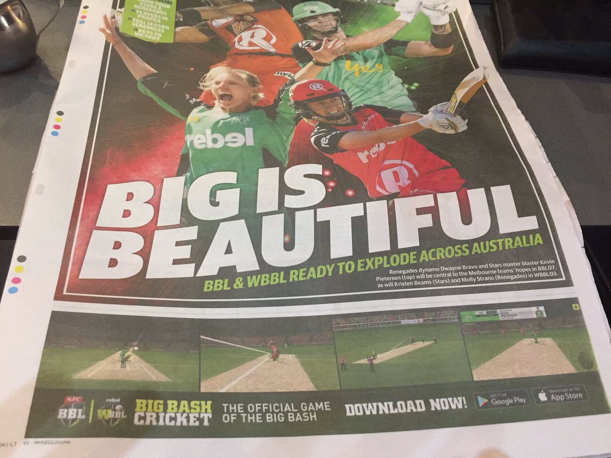 RossSymons's tweet photo. Just sat down for breakfast and what do I see? Get on it!! #BBLGame https://t.co/kMvKtYlfAj