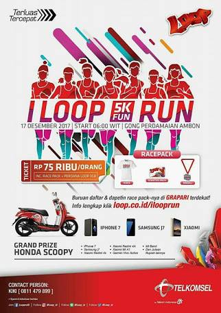 nakamuraambon's tweet photo. Salam sehat semuanya๐๐๐
Ayo ikut bersama Nakamura feat Calais Ambon memeriahkan acara LoopRun Telkomsel dengan berbagai Promo menarik Lainnya.
Ayo jangan sampai ketinggalan ya !!!๐
17desember2017 di Lapangan Merdeka Ambon .
Dont miss it
#promo #telkomsel #looprun #lari https://t.co/rxiJxRPutw