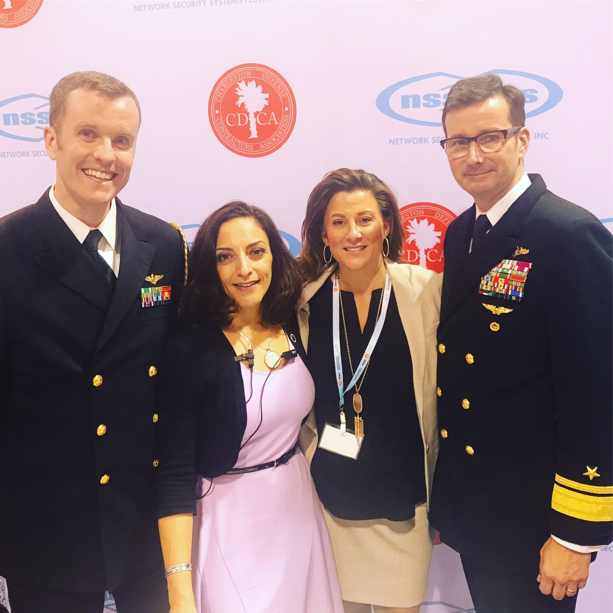 intersectcom's tweet photo. Huge life moment! Interviewed RADM Christian "Boris" Becker @CharlestonDCA Defense Summit #CDCASummit. #defense #Navy #Hero #inspiration https://t.co/oVzuSoqAgo