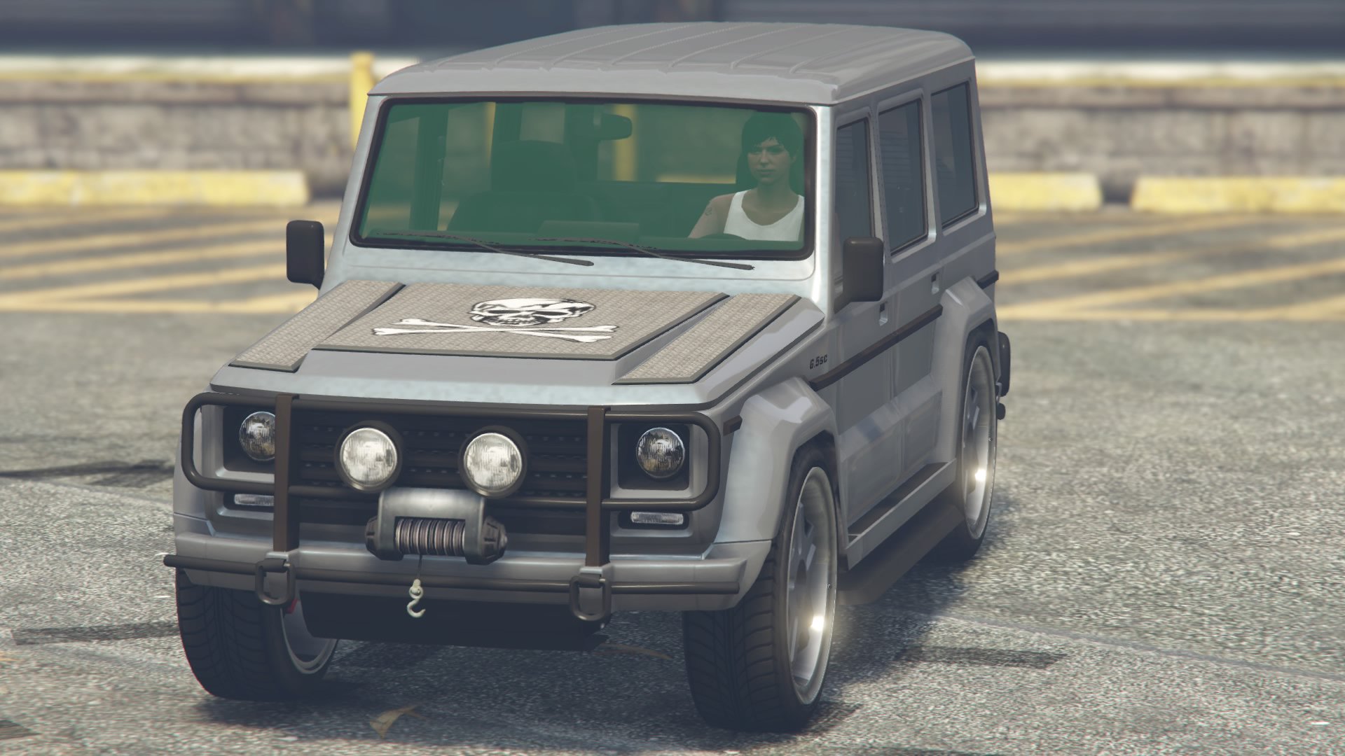 カルン レア車その28 ダブスタ2 ウィンドウに緑スモーク入れただけです この車はフロントガラスにも しっかりと色入るのですね W Gta5 Gtaonline Gtao Gtaオンライン T Co Uwlospnszs Twitter