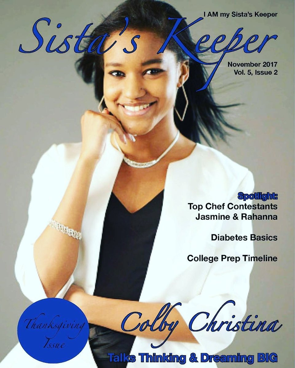 1COLBYCHRISTINA's tweet photo. Get your copy of @SistasKeeperMag.
#colbychristina #teamcolbychristina #colbyscorner #actress #dancer #singer #danceafrica #babachuck #thinkbigdreambigandsoar #model https://t.co/Y4wufblkQ0
