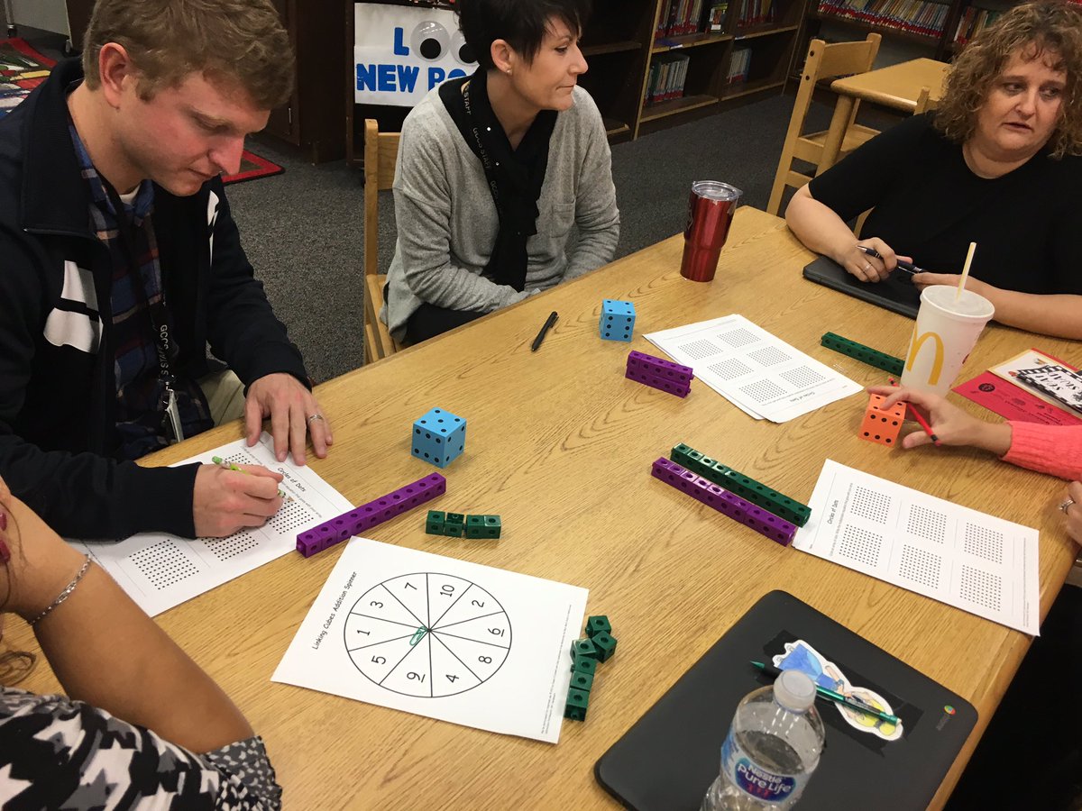 CombsLyndsay's tweet photo. @PiratesMaple and @SHESWildcats collaborating to strengthen math fact strategies! #beGreater https://t.co/dOIIzvhQsC