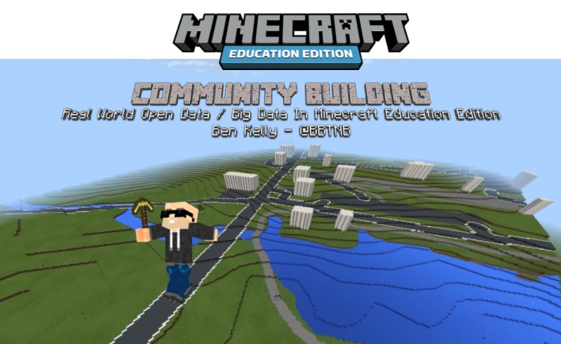 BBTNB's tweet photo. SUCCESS! Real World Open #BigData used to build our school community in #MinecraftEDU with accurate topography, rivers, roads & buildings! I'm calling this new program "Community Building" Video soon! #MIEExpert #EdTech #STEM #NBED @MicrosoftEduCA @PlayCraftLearn @brilliant_labs https://t.co/eKfbcvfD3c
