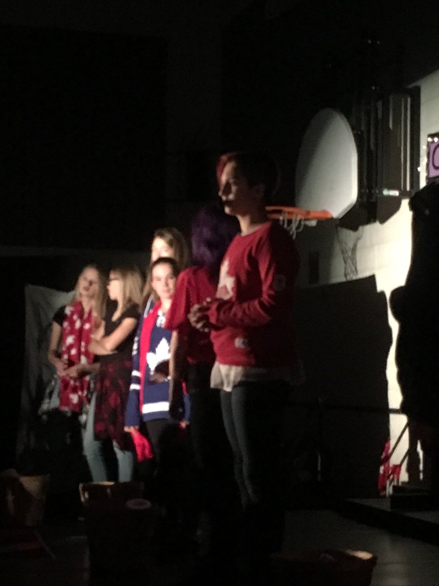 Thanks for supporting our Cross Canada Challenge production! Our students just beamed on stage. HUGE thanks to our special guests and helpers.