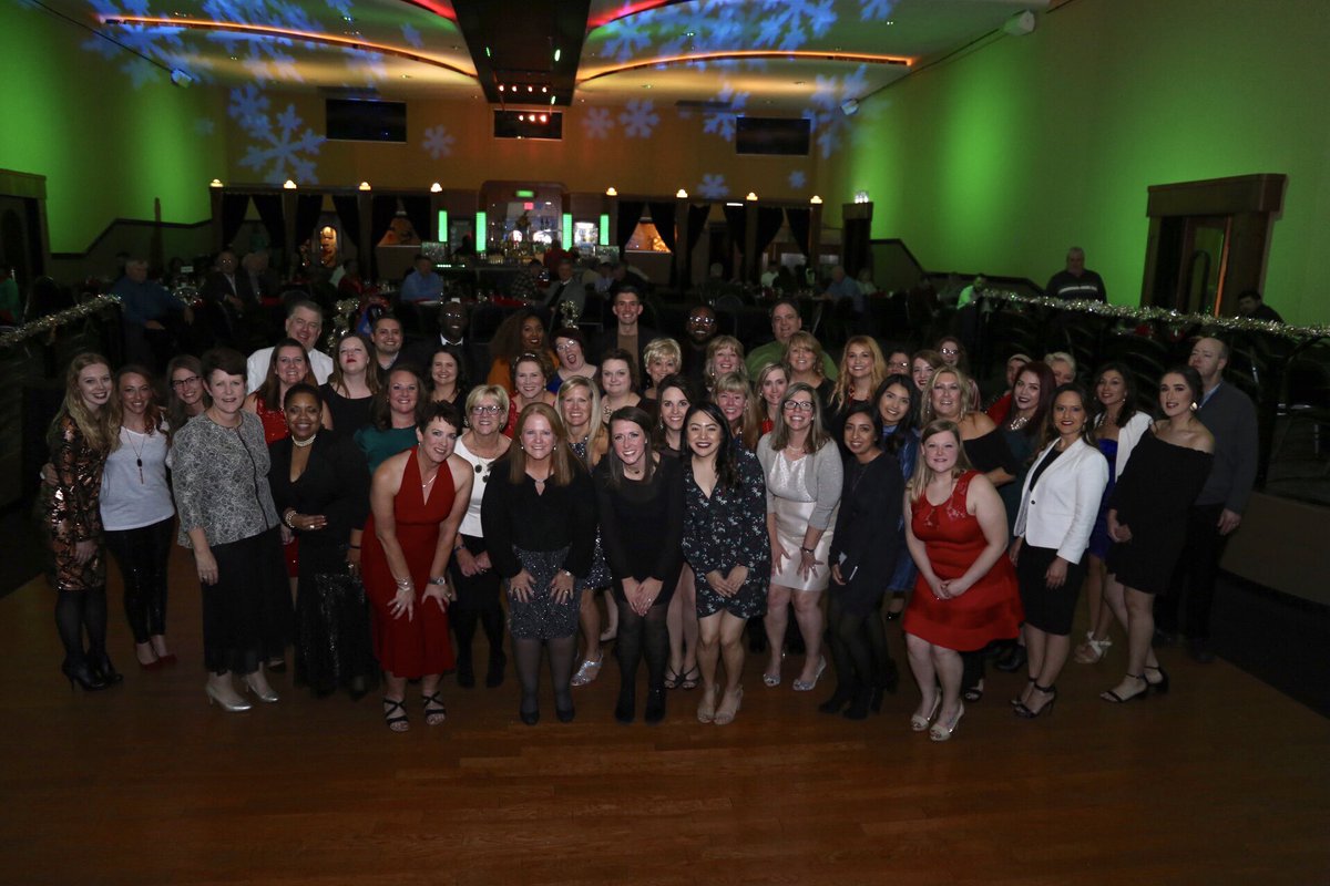 allegiancecu's tweet photo. Our staff is spending the evening together celebrating the holidays and another great year! 🎄✨ #ACUholiday https://t.co/jAMghbCcpI