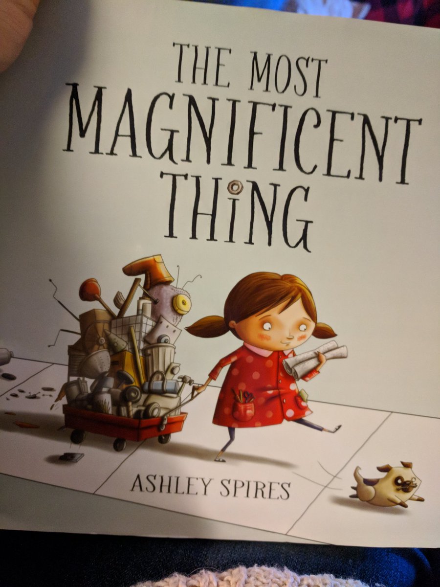 mrsbogacz's tweet image. I learned about this book today at #dupagetech and I went out and bought it tonight to use as inspiration for @CJHDreamLab! Story time on Monday! #NeverTooOldForStoryTime #ChannahonPride