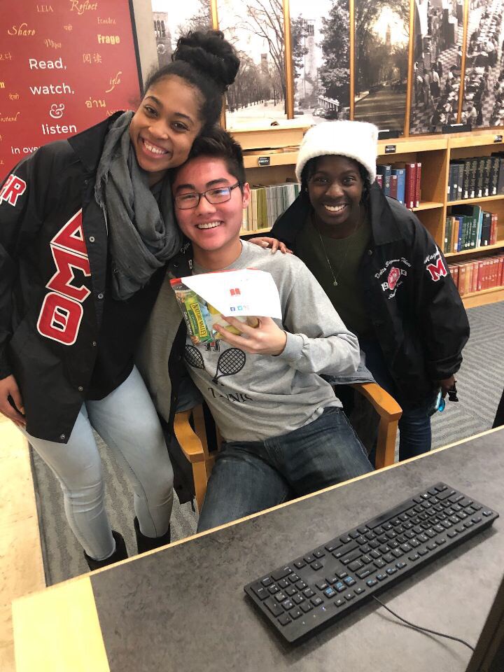 MuGammaDST's tweet photo. They’ve been caught! 😃 Congratulations on your hard work this #FinalsSzn! Keep it up because we’re still watching! 👀 #GetCaughtStudying https://t.co/350CQlme2i
