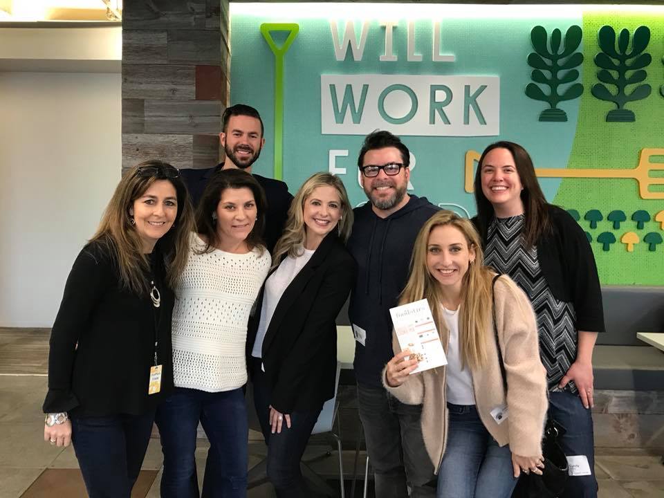 Thank you <a href="/foodstirs/">Foodstirs Junk-Free Bakery</a> team for making a difference in the baking world. Love your passion about sustainable sourcing and modern baking. #bakeithappen <a href="/SarahMGellar/">Sarah Michelle</a>