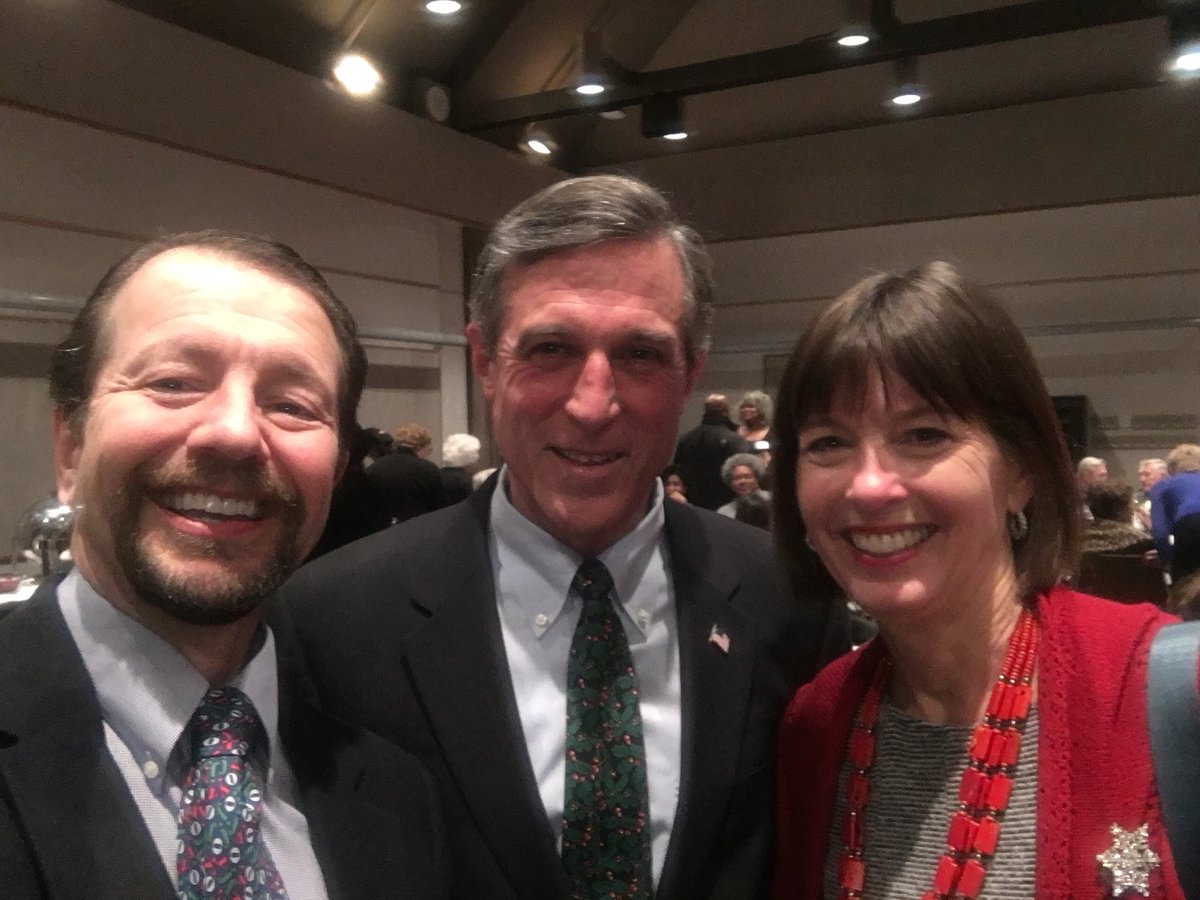 map1007's tweet image. Nice to be with our good friend Delaware Governor John Carney and my lovely wife Cathy this evening.