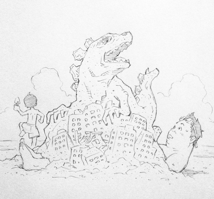 幼い頃の僕は、ふたつの事を同時に進めるのが苦手。空想癖が激しく、絵を描く時だけ異常な集中力を発揮して現実の五感はオフってしまう。頭の中は常に虚と実が入り混じってた。

もしそんな子供が身近にいたら注意したり矯正したりせず、優しく見守ってあげて下さい。才能って肯定から始まります。 