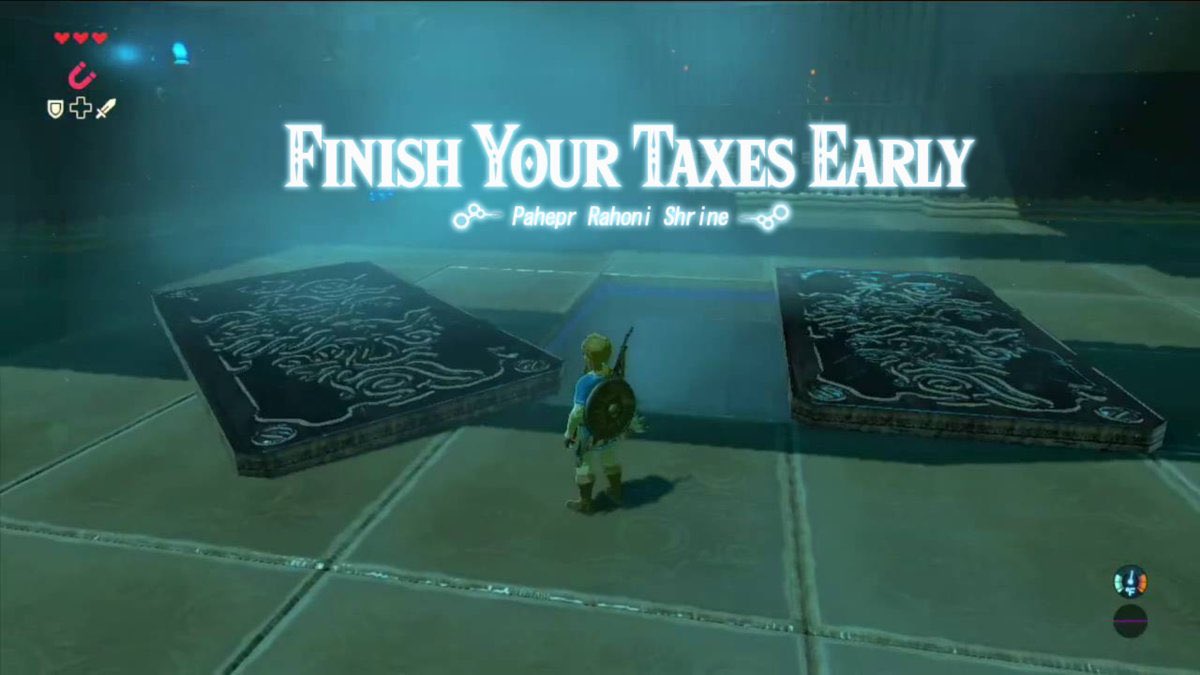 ActionZacku's tweet photo. the shrines in this zelda DLC get pretty brutal https://t.co/IAOTXfUCeW