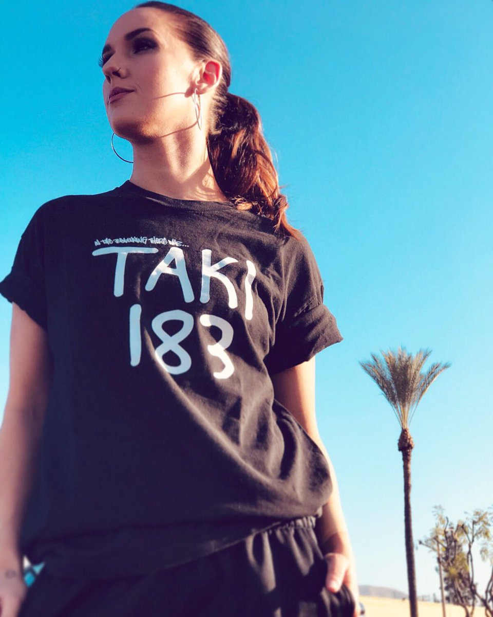 Perspective.. and favorite T-shirt’s.. #Taki183 is said to be the first writer to be tagging the streets and inspiring the graffiti culture
