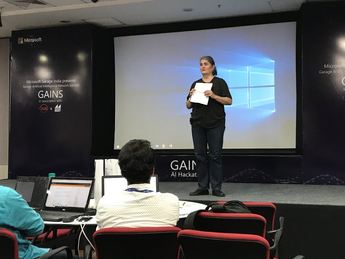 balasparks's tweet image. Microsoft #GarageHack GAINS Hackathon kicks-off