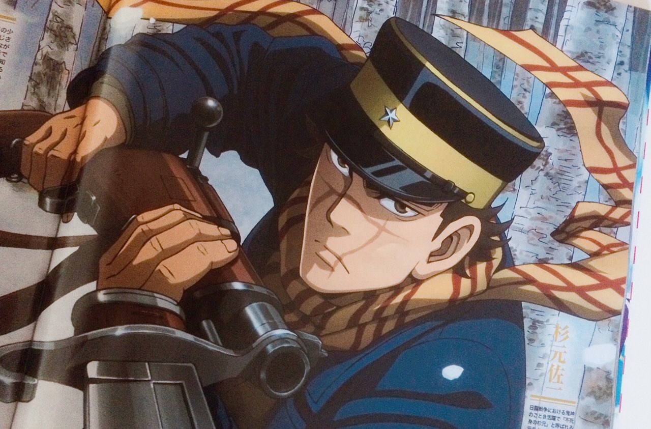 Tvアニメ ゴールデンカムイ 公式 本日発売のニュータイプ1月号にて Tvアニメ ゴールデンカムイ の特集記事が掲載されています 描き下ろしイラストでは 杉元とアシ リ パが雪上で戦闘態勢に さらに 難波日登志 監督への最速インタビューも敢行