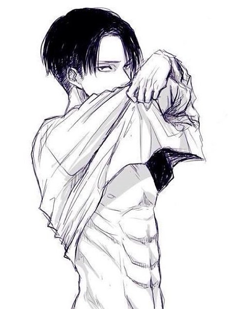 Getting ready for bed.