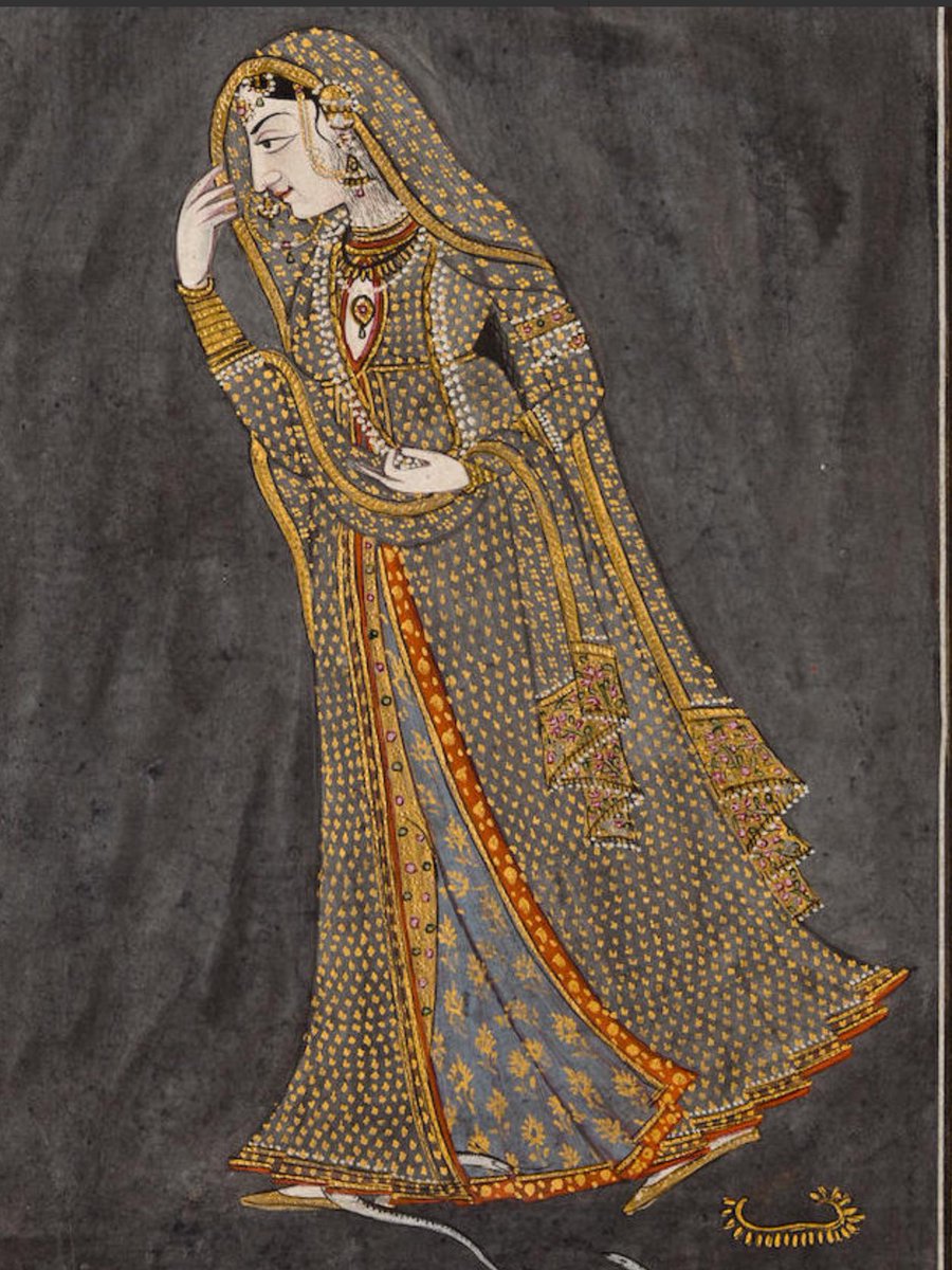 Индийский костюм 19 века
