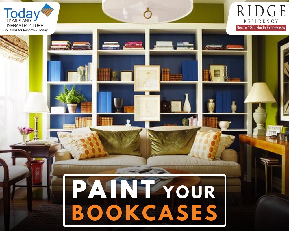 This instant pop of color will brighten and re-energize any room! It’s amazing how something so simple as a coat of colorful paint can instantly energize and transform your space. #TodayHomes #BeautifulHomes