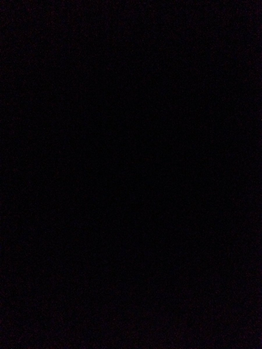 Most will see pitch black.... I see not only black but also static / what looks like microscopic pixels #VisualSnow