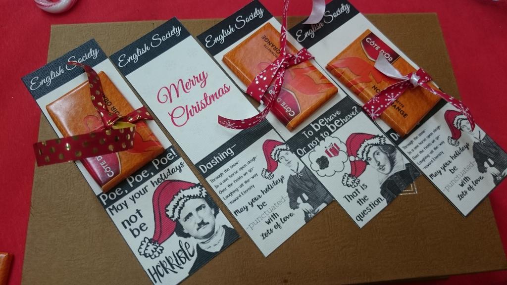 NDU English Society (@nduengsociety) on Twitter photo <a href="/NDUEngSociety/">NDU English Society</a> at the Main Campus Christmas Fiesta...Day 1! Celebrating with Christmas cards, bookmarks, and yummy treats! <a href="/NDU_Louaize/">Notre Dame University-Louaize</a> <a href="/NDUEngSociety/">NDU English Society</a> at the Main Campus Christmas Fiesta...Day 1! Celebrating with Christmas cards, bookmarks, and yummy treats! <a href="/NDU_Louaize/">Notre Dame University-Louaize</a>