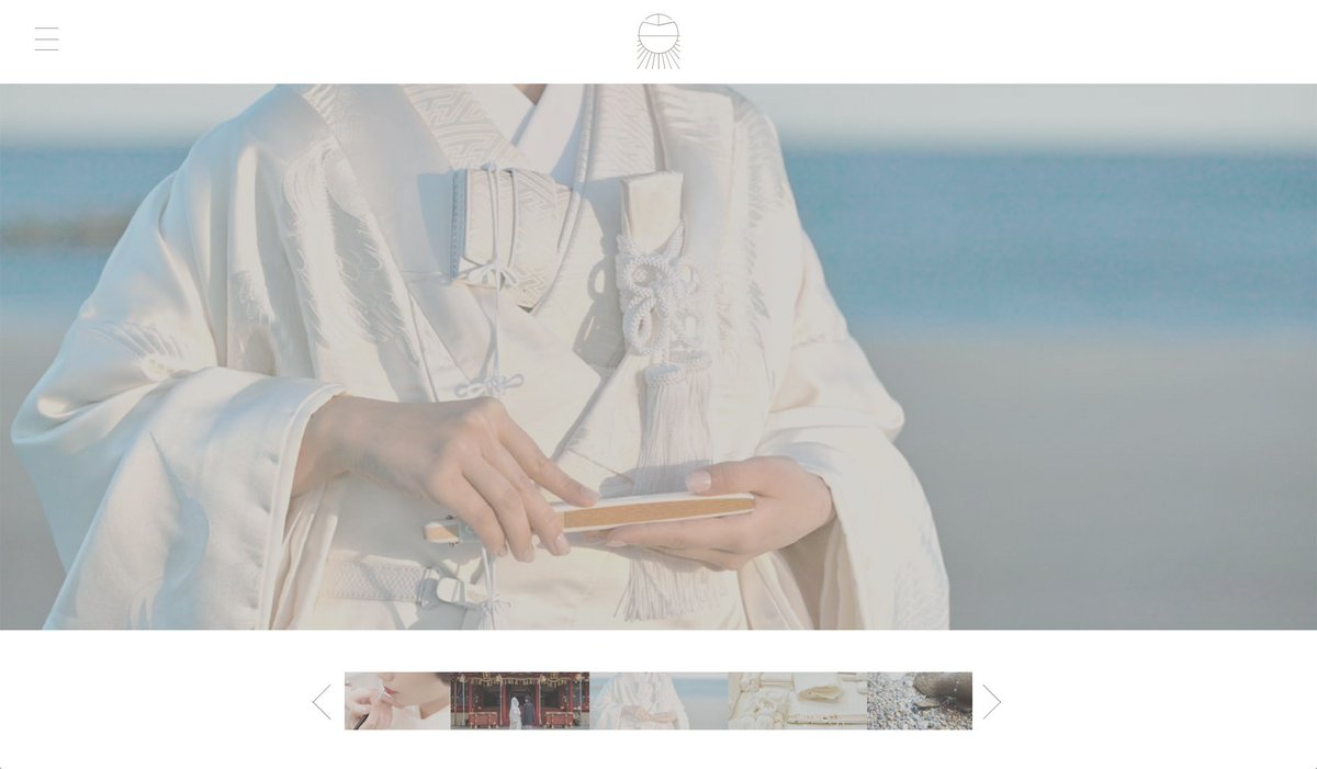 Ayaka Shimizu 清水彩香 仙台のウェディングプロデュース会社 はくたい のwebデザインとフォトディレクションをしました T Co Sffcxg2azw 仙台の海や塩竃神社での写真をふんだんに使っています ラナエクストラクティブさん カメラマン蝦名