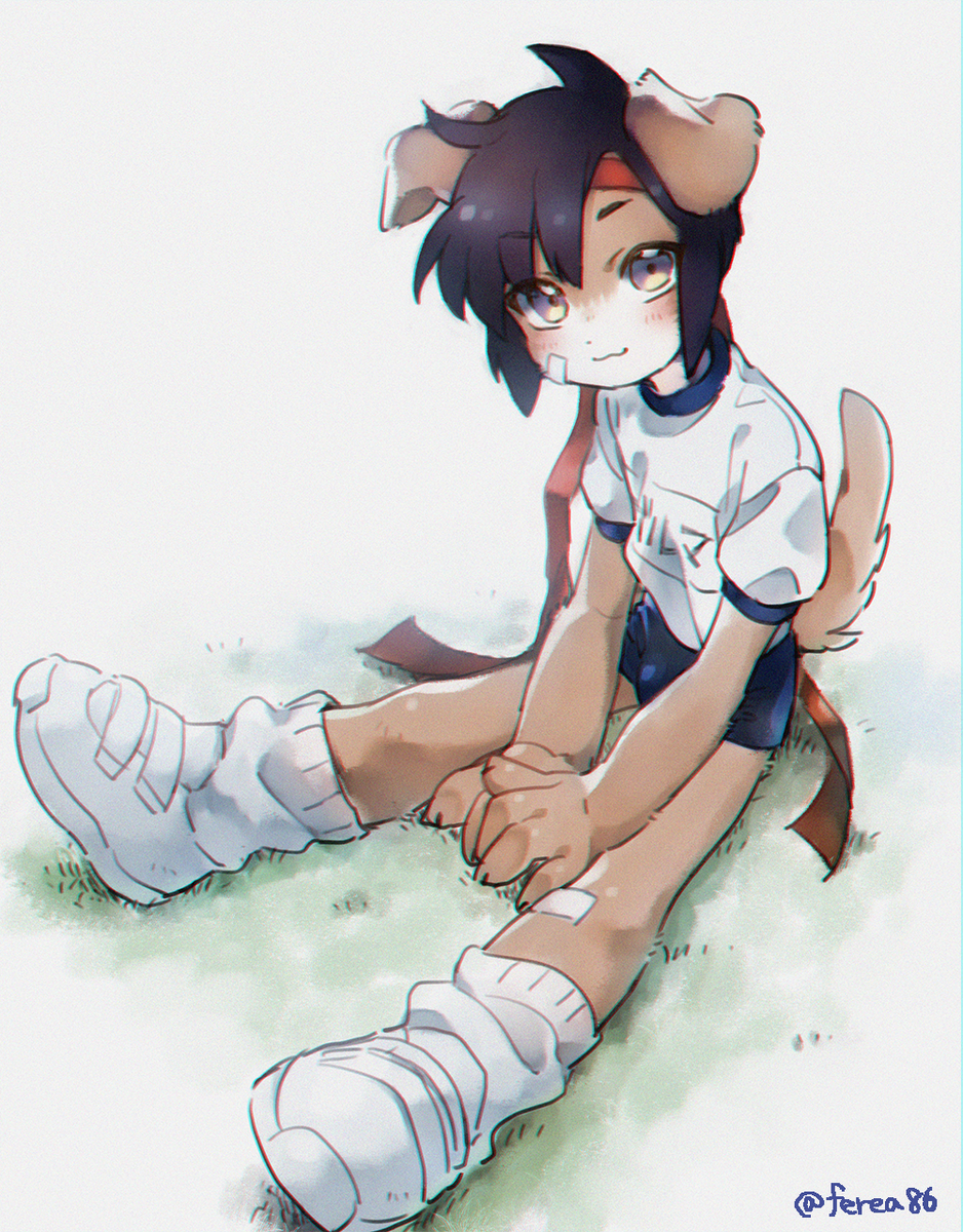ブルマくん!君にファンがいるみたいだよ～!よかったねぇ～! 