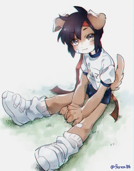 ブルマくん!君にファンがいるみたいだよ～!よかったねぇ～! 
