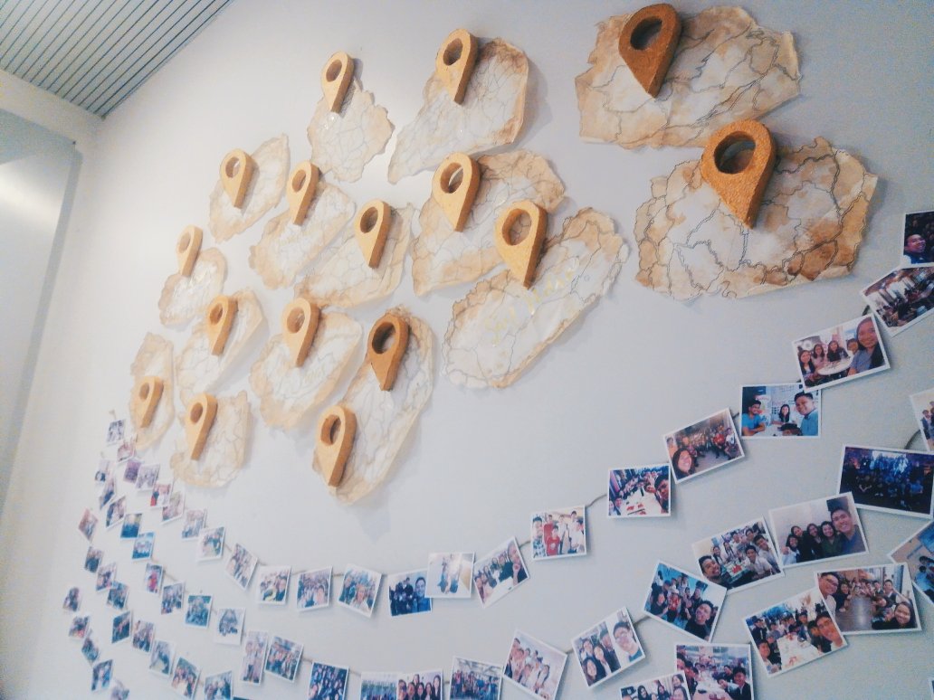 Check out our interactive wall and meet new friends along the way!