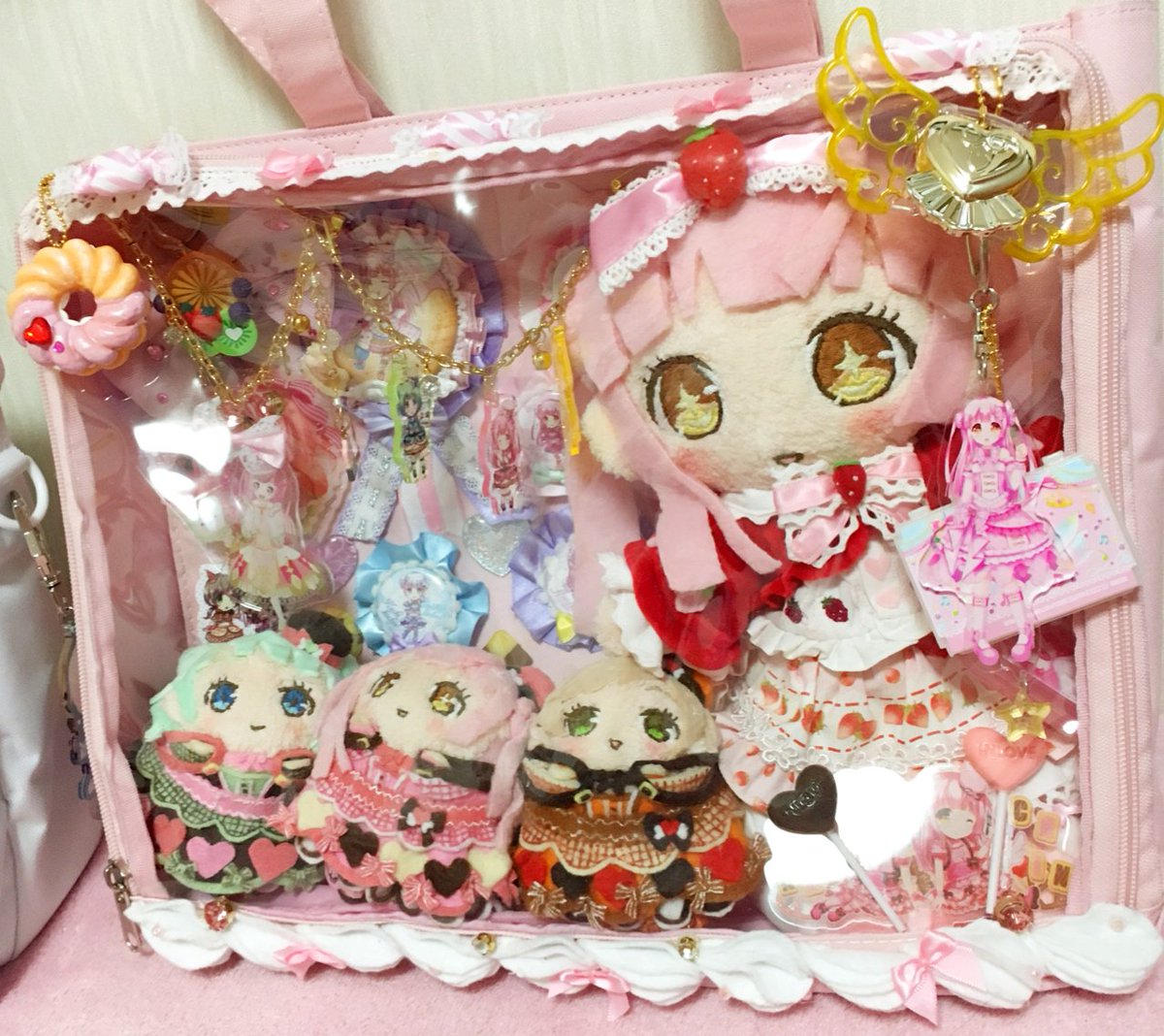 プリパラ　マリオ　DMM 缶バッジ　40個セット➕痛バ プリパラ マリオ DMM 缶バッジ 40個セット➕痛バ